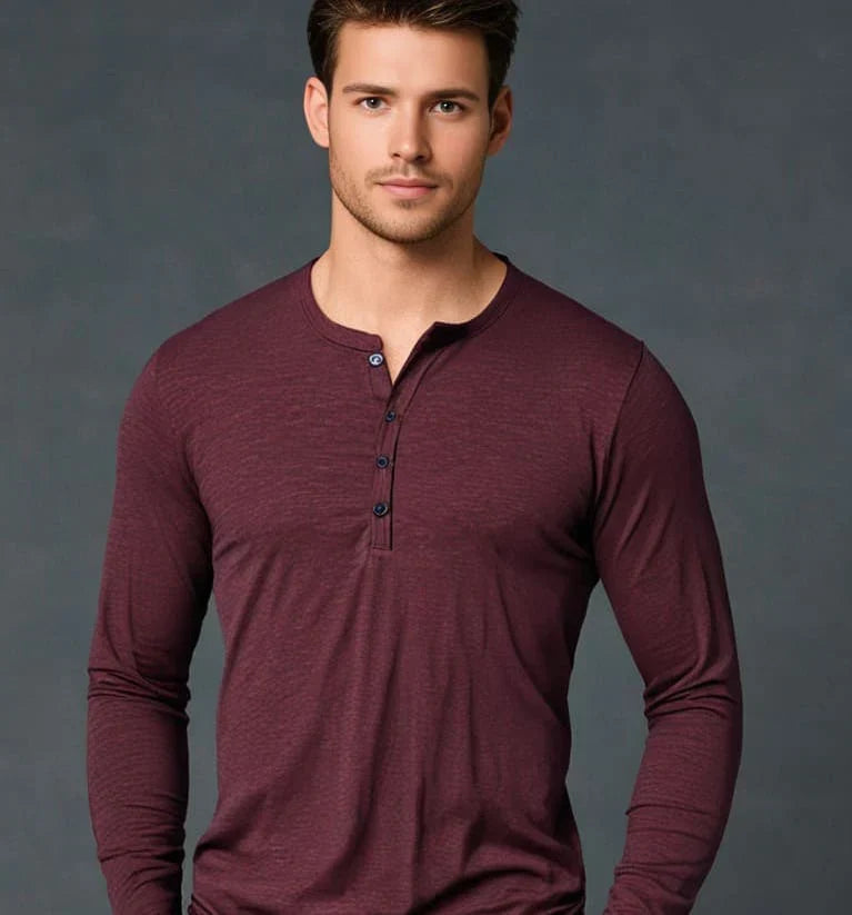 Men's Casual Shirt | Long Sleeves & All-Day Comfort