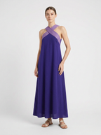 Women's Halter Maxi Dress | Sleeveless