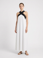 Women's Halter Maxi Dress | Sleeveless