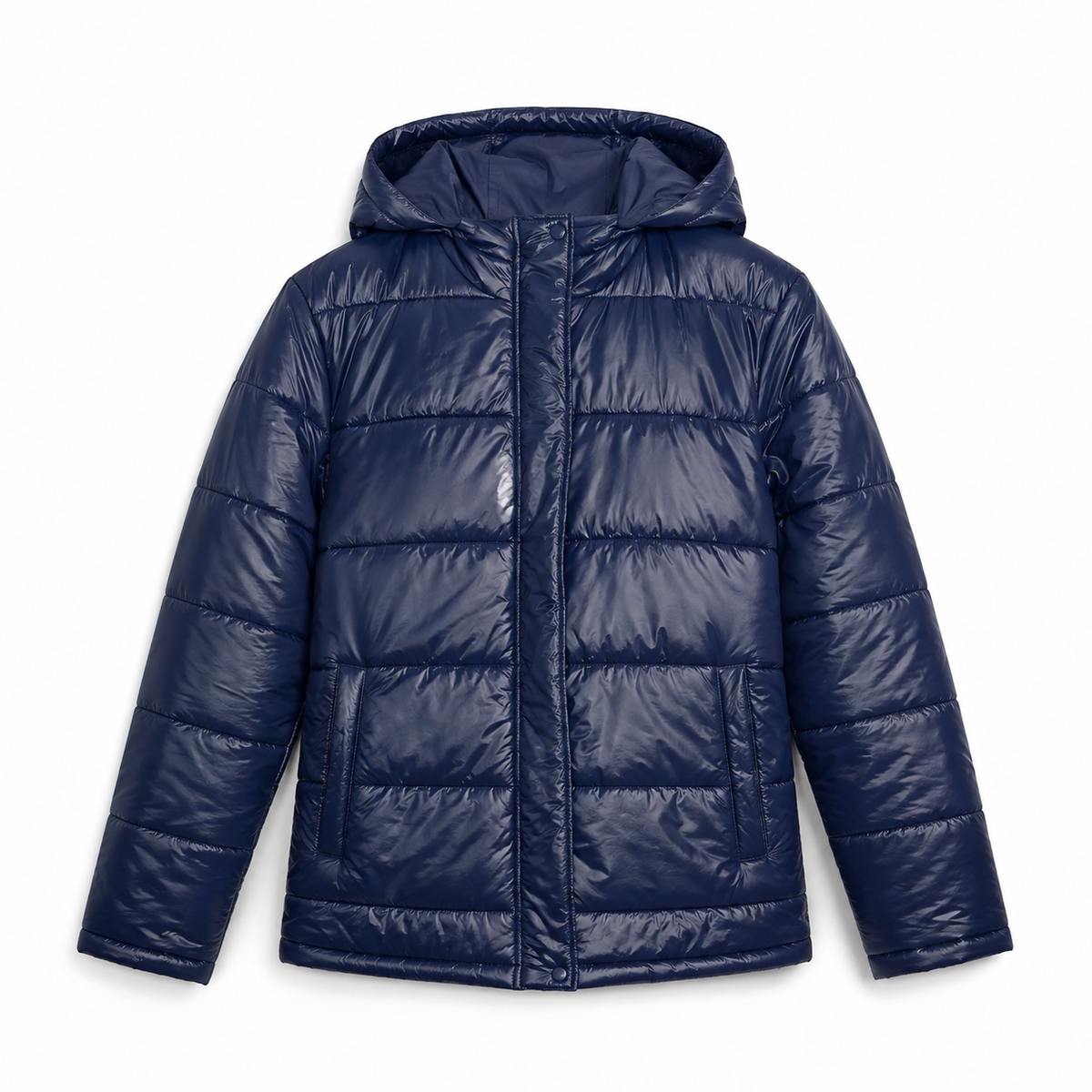 Women's Quilted Jacket | Hood & Pockets