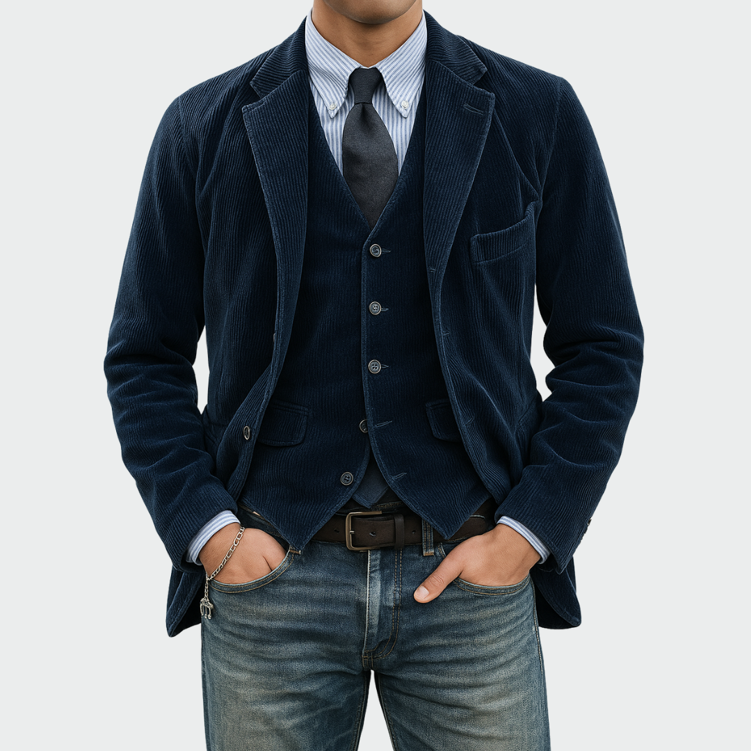 Men's Blazer Set | Elegant & Breathable