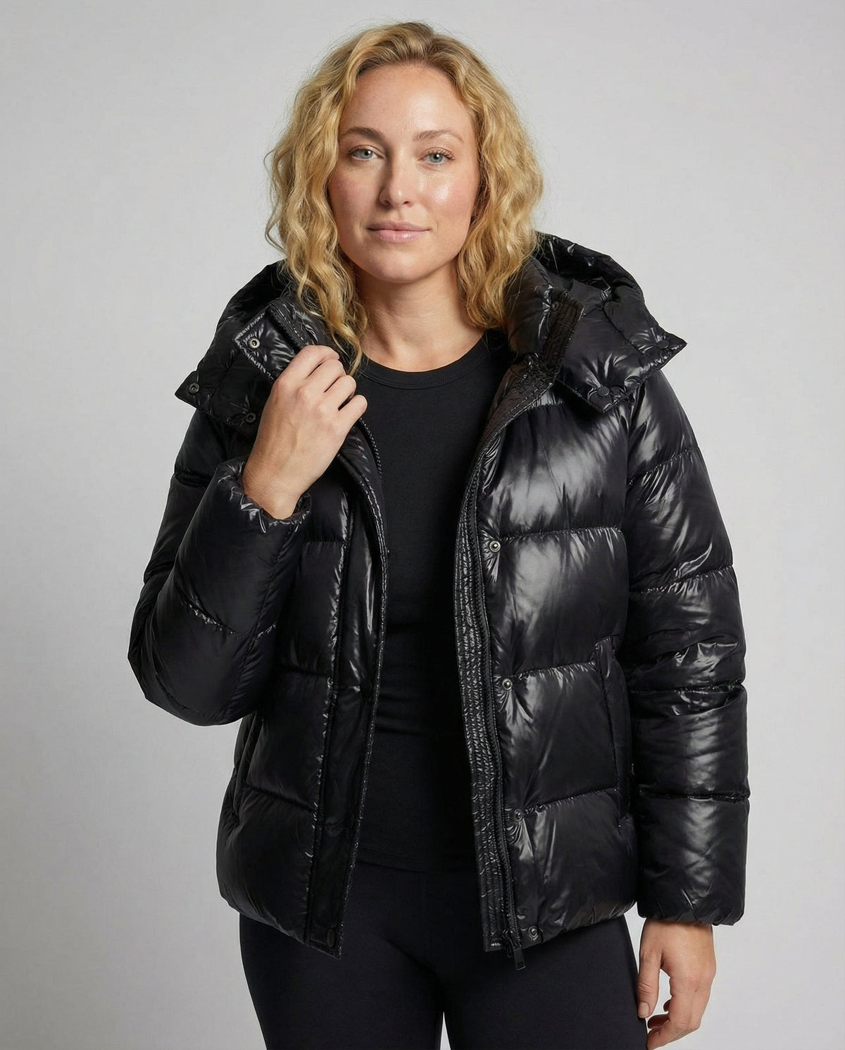 Women's Hooded Quilted Jacket | Sporty & Warm