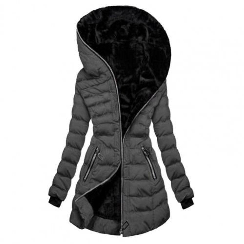 Women's Long Winter Coat | Lined & Weatherproof